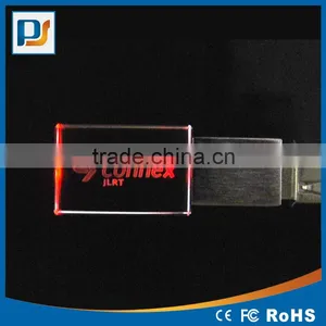 Wholesale Price Pendrive Engraving Laser 3D Logo on Crystal USB Flash Drive USB Disk thumbnail-1