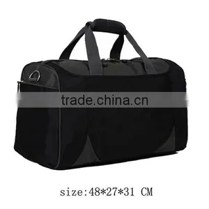 Factory Price Solid Color Polyester Travel Sports Tote Bag thumbnail-2