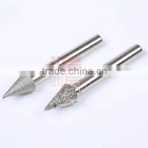 Yiyan Diamond Burr Bits for Stone Carving Grinding thumbnail-3