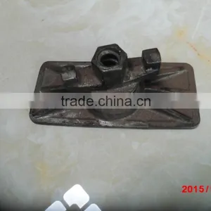 Formwork Cast Steel Wing Nut With Plate Tie Nut Anchor Nut With Plate thumbnail-1