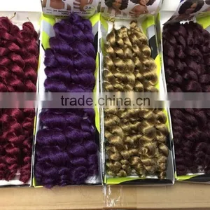 8inch and 12inch 7strands in a Pack Janet Crochet Interlocking Handmade 2x Bounce Twist Braid Crochet With Split Strand thumbnail-5