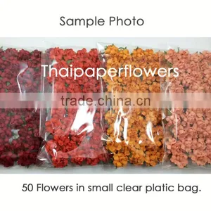 Handmade Mulberry Paper Flower, Wedding Party, Scrap-booking Crafts, Wholesale 21/595 thumbnail-3