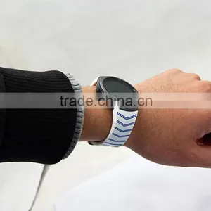 Silicon Customize Texture Smart Watch Bracelet Silicon Watch Band /Silicon Strap Wristband For SAMSUNG GEAR S2 thumbnail-5
