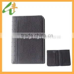 Plain Design Fashion pu Leather Wallet Man thumbnail-1