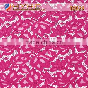 Wholesale High Quality Nylon/Cotton Strand Lace Fabric T8029 thumbnail-1