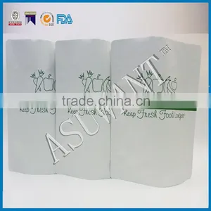 Custom Printed Heat Seal Food Safe Block Bottom Food Packing Plastic Zip Lock Bag thumbnail-3