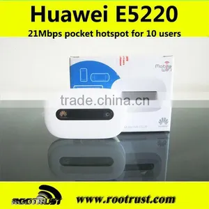 Huawei Portable 3g Wifi Router Brand New Huawei E5220 for 10 Users thumbnail-1