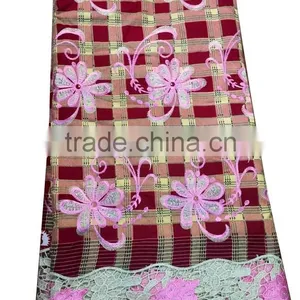 CL7605 Popular African Market Ankara Lace for Ladies Party Dressing Fabric thumbnail-3