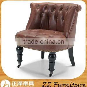 French Country Style Vinatge Wooden Leisure Chair thumbnail-1