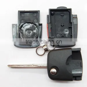 Car Key Blanks for VW With 3+panic Button Replacement Remote Key Shell(Round Head) thumbnail-6