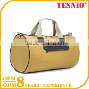 Yellow Waterproof Travel Bag, Baby Travel Bag, Backpack Travel Gym Bag thumbnail-1