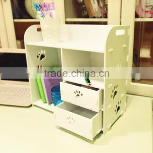Durable Waterproof Diy Plastic Desk Storage Drawer Organizer thumbnail-6