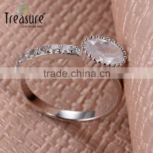 Wedding Jewelry Wholesale Jewelry Fashion 925 Silver Ring Gold Ring Luxury Fashion Jewellry thumbnail-2