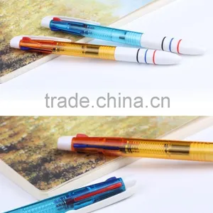 Promotional Plastic, Pen Plastic Pen Holder, Customized Logo Ball Pen thumbnail-5