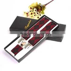 Wholesale Clip-on Braces Elastic Y-back Suspenders thumbnail-1