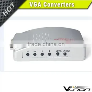 Computer PC Laptop to TV Converter Box- VGA to RCA S-Video Composite Adapter Switch thumbnail-3