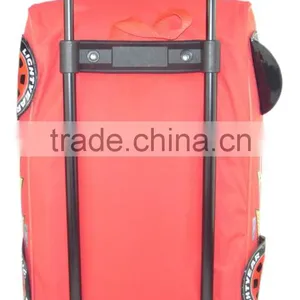 Car Design 3D Shade Kid's Trolley School Bag for Boys thumbnail-3