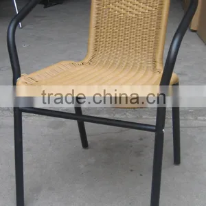 Wholesale Rattan Chair Stackable Outdoor Dining Chairs YC028 thumbnail-6