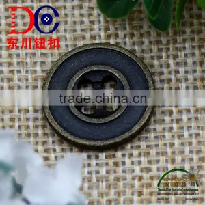 Logo Customized 4 Hole Metal Button for Coat thumbnail-6