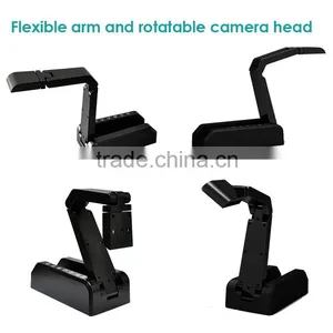Hot Sale 5MP COMS , USB and VGA Interface High Speed Document Camera Scanner ,visual Presenter for Education Equipment thumbnail-4