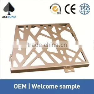 Solid Aluminum Curtain Wall for Iron and Rod Building Constructions thumbnail-1