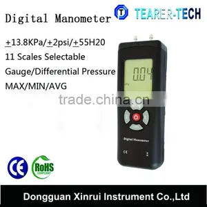 (TL-100) Digital Air Pressure Meter Manometer Guage Differential Pressure for Sale thumbnail-1
