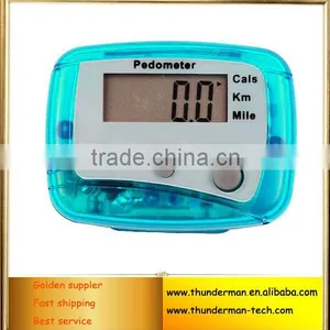 2Buttons Colorful High Sensor Digital Multifunction Calorie Pedometer for Weight ,Calorie and Step Counter thumbnail-1