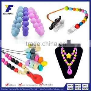 Custom Silicone Teething Elephant Baby Teether Toys thumbnail-3