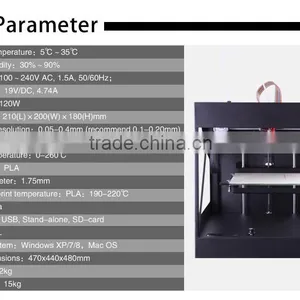 Filament Printing Digital 3D Printer Machine FDM 3d Systems 3d Printer for Sale thumbnail-6