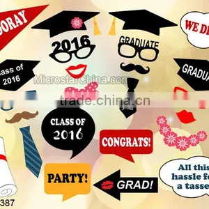Baby Shower Girl Birthday Party Children's Day Christmas Pink Color Photo Booth Props thumbnail-5