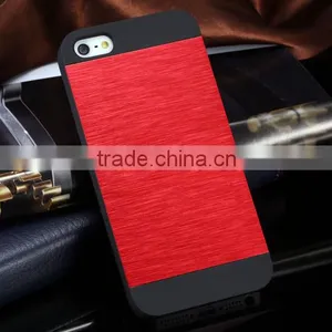 Luxury Gold Metal Brush Cover for IPhone 5 5s Phone Shell APortable Aluminum Hard Back Fashion Case for Iphone5 thumbnail-4