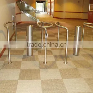 Butterfly Rotating Gate / Round Column / Glass Wing / CE Certification thumbnail-6
