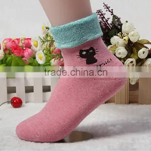 2015 New South Kitten Thickened Terry Socks Manufacturers Cotton Socks Cute Compression Socks thumbnail-4