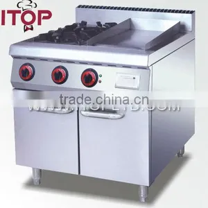 Gas Burner and Griddle/Gas Range Kitchen Cabinet Gas Cooker thumbnail-1