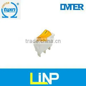 R-1-110-C5L-WG-220 Mini Round Rocker Switch thumbnail-1