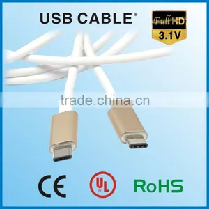 China Manufactuer Wholesale Usb 3.1 Double Sided Usb Cable Type c to Type c for Samsung thumbnail-1
