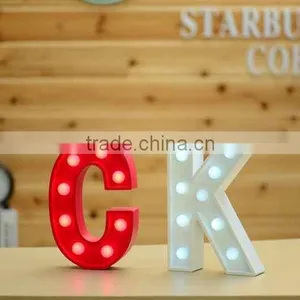 OEM Color Marquee Letters Light Marquee Numbers Light for Wedding and Room Decoration thumbnail-3