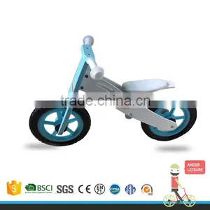 2016 Best Wooden Balance Bike for 3-5 Year Baby Bicycle Baby Wood Bicycle thumbnail-1