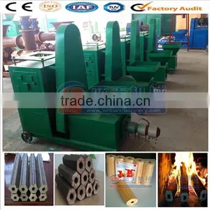 Factory Sale High Production Capacity Wood Sawdust Briquetting Press Straw Log Making Machine thumbnail-2
