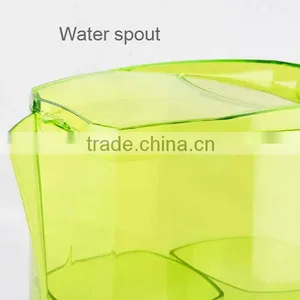 2 L Clear Drinking Water Juice Pitcher With 4 Cups, Transparent Plastic Pitchers thumbnail-3