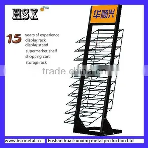 Hot Sale Wall Mount Carpet Floor Metal Display Stand HSX-S903 thumbnail-5