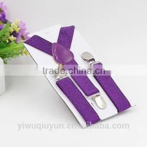 Clip-on Elastic Braces Kids Baby Suspenders Children Accessories Y-Back With 3 Clips 65*2.5cm for 1-8 Years Kids thumbnail-4