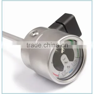 Temperature Compensate Stainless Steel SF6 Electric Components Table Sf6 Electric Contact Pressure Gauge thumbnail-2