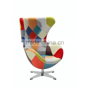 Patchwork Cheap Egg Chair Waiting Room Chairs thumbnail-3