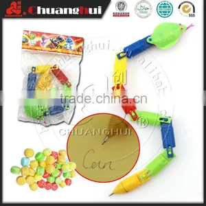 Plastic Snake Toy With Pen Candy Toy thumbnail-1