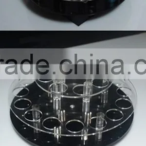 New Arrival Brand Luxury Round Shape Rotatable Acrylic Lipstick Cosmetic Display Rack Wholesale thumbnail-2