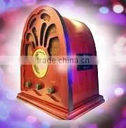Retro Radio - MP3 Player - Wooden Speaker - Gift for Father thumbnail-1