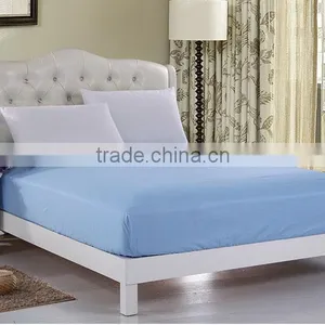 Yellow Or Red Colored Polyester Knit Waterproof Mattress Protector thumbnail-2