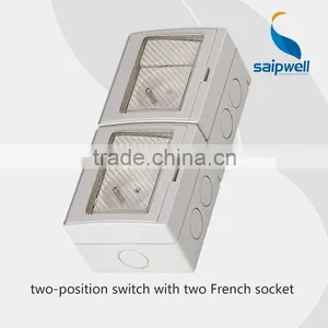 Waterproof Doorbell Switch Waterproof Electrical Outlet Box(SP-2FRS) thumbnail-5