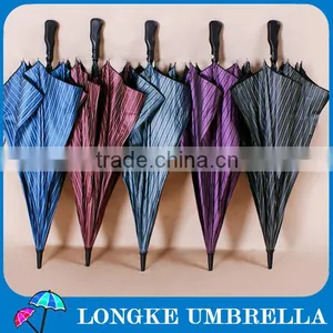 Good Quality Different Colors of Stripe Golf Umbrella thumbnail-2